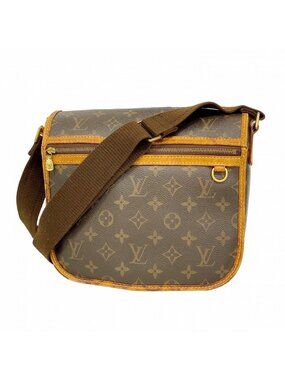 Louis Vuitton Shoulder Bag Monogram Bosphore PM Brown